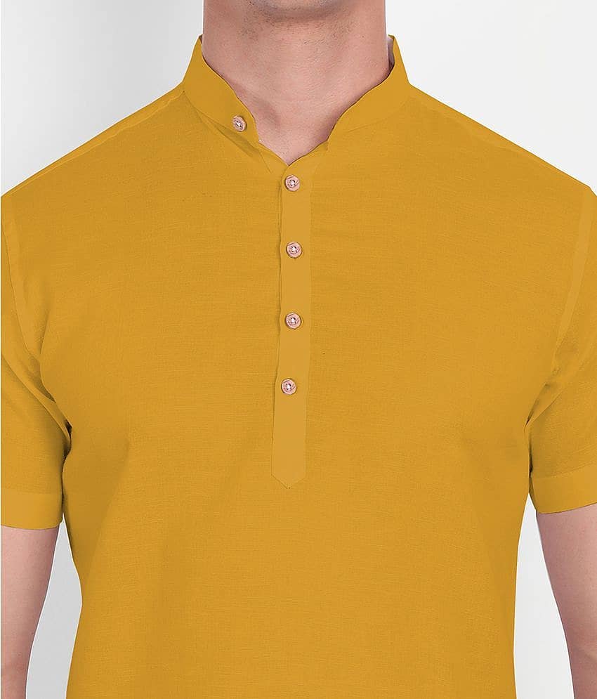 Vida Loca - Peach Cotton Slim Fit Men's Casual Shirt ( Pack of 1 ) view 2