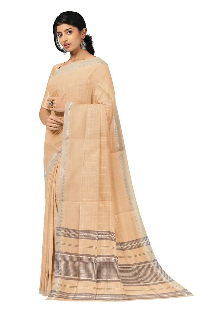 APCO Handloom (A Andhra Pradesh Govt Emporium)- Women's Traditional Pure Handloom Rajahmundry/Angara Cotton Saree | ACS0026 view 2