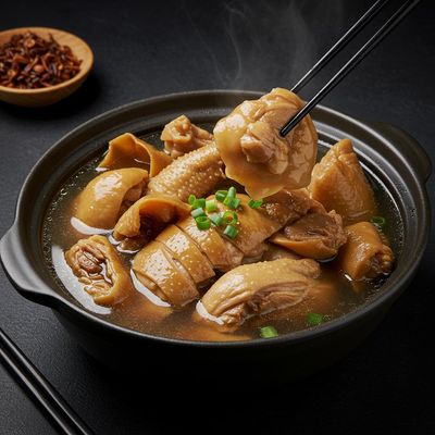 Chicken Lung Fung Soup