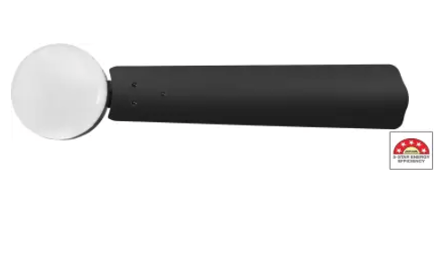 AIRELEC Gloria Brassica 6 Blade 0.5 W LED Smoke Brown with Remote 5 Star 1200 mm 6 Blade Ceiling Fan (BLDC Motor with Remote | Smoke Brown | Pack of 1)