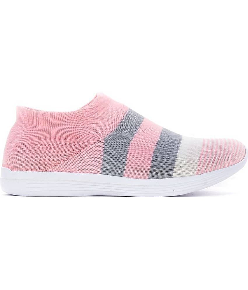 KHADIM - Pink Women's Sneakers view 2