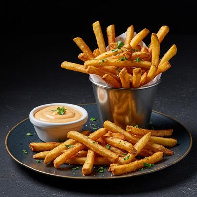 French Fries with Free Dip