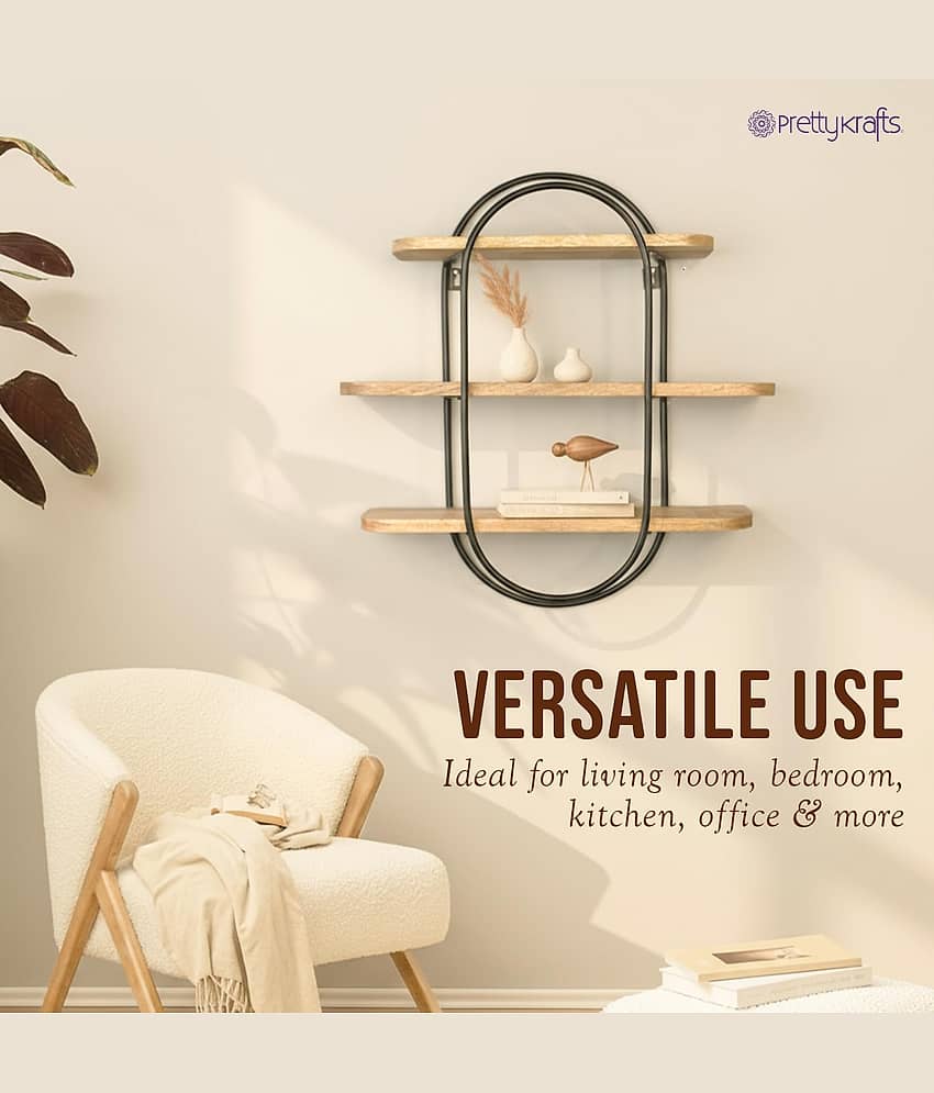PrettyKrafts Brown Wood - Pack of 1 view 2
