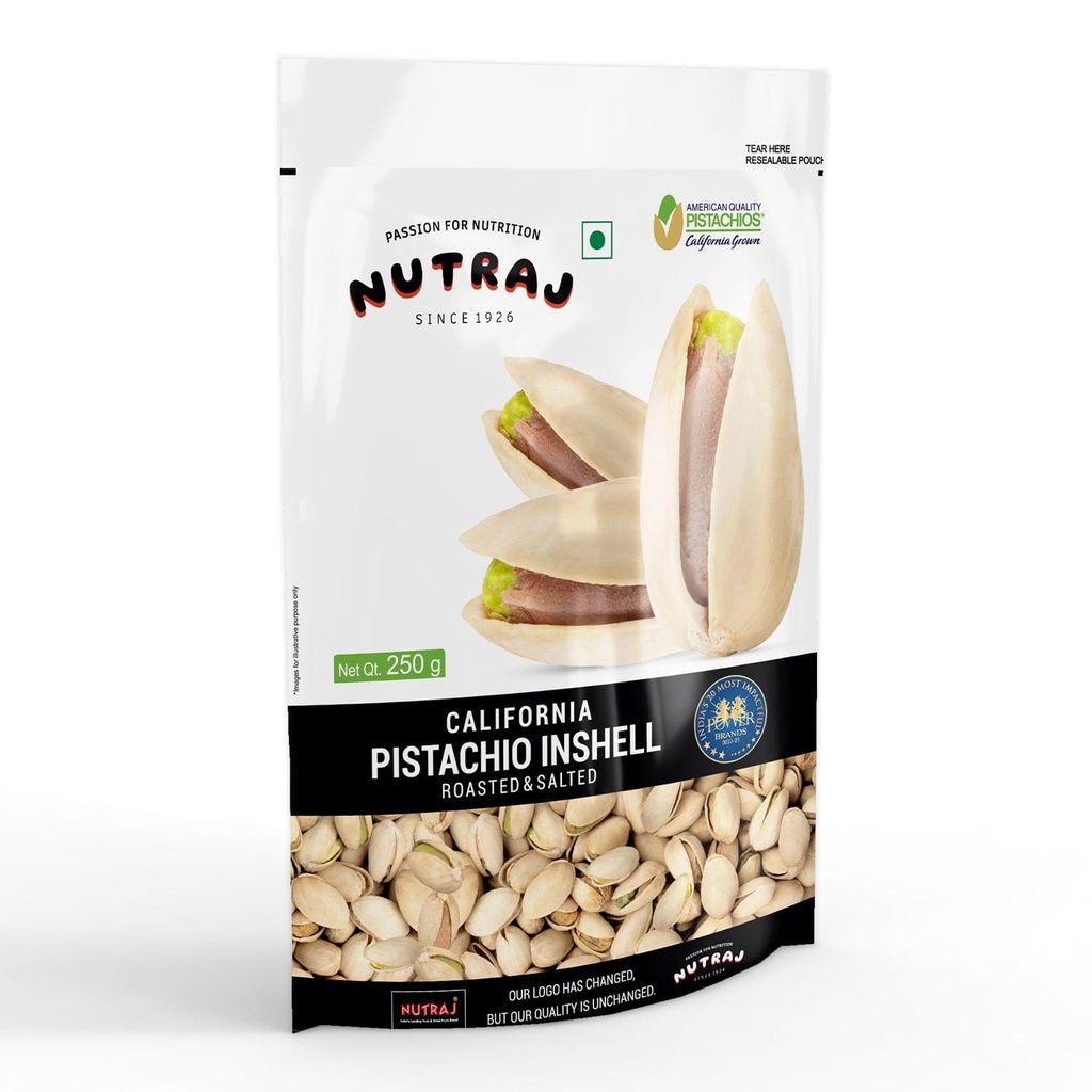 Nutraj California Roasted Salted Pistachios 250g view 2