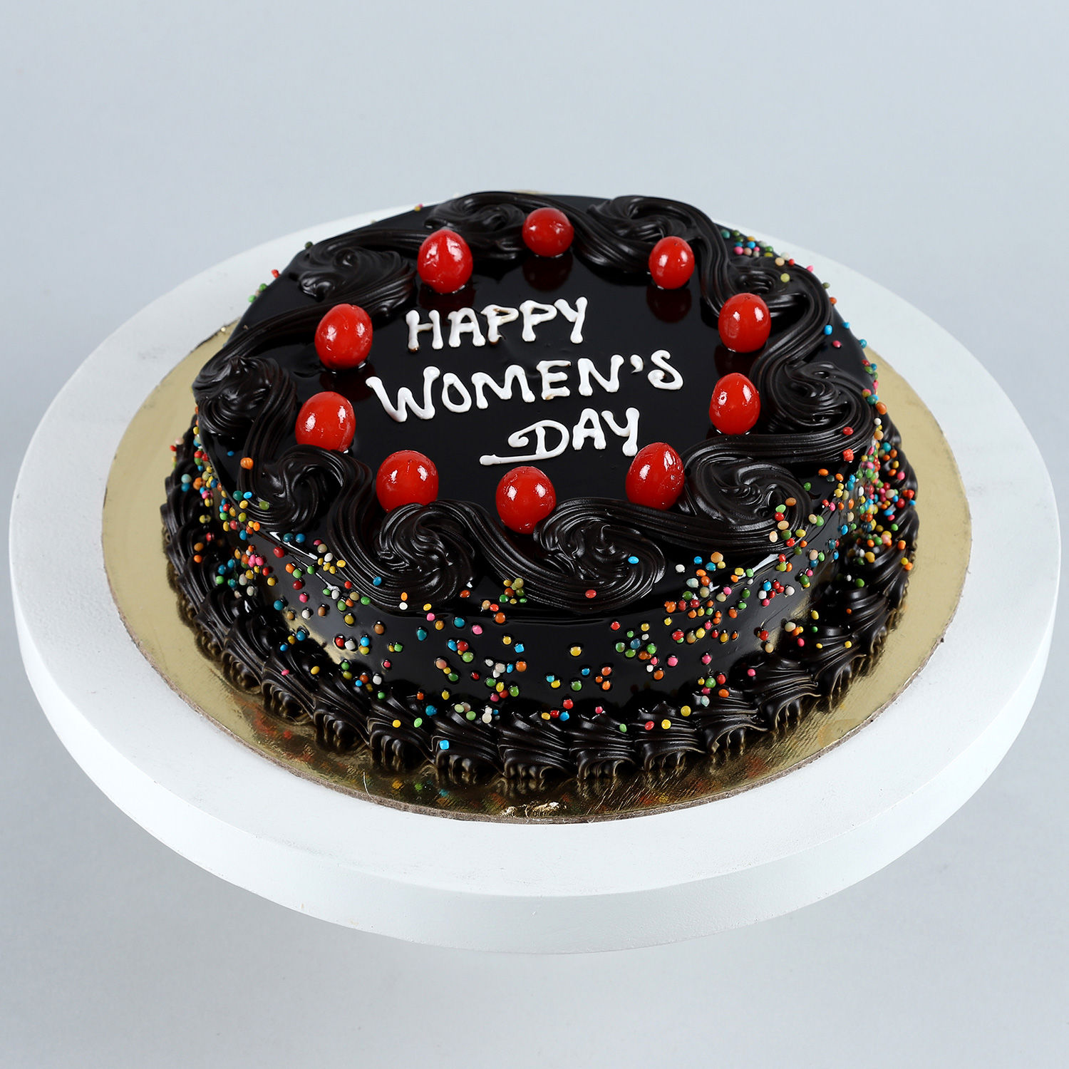 Happy Women s Day Truffle Cake Half Kg view 2