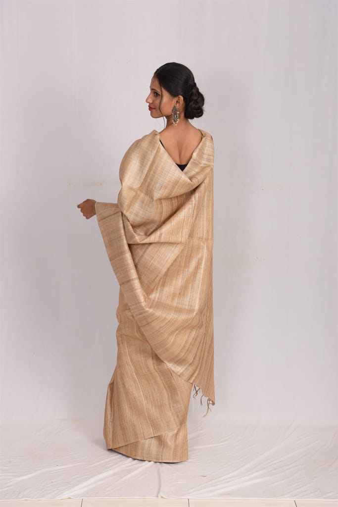 Jharcraft Silk Saree rt x gh nat(SA03098) view 2