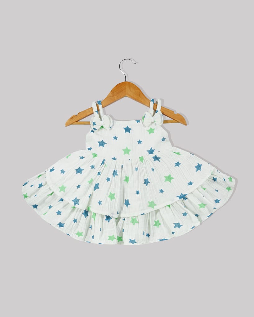 BAMBEE Double Layered Frock view 2