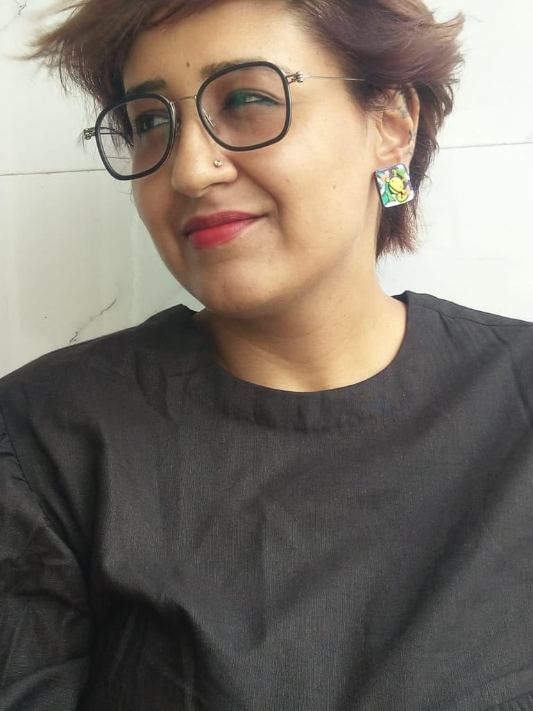 Honey Bee Studs view 2
