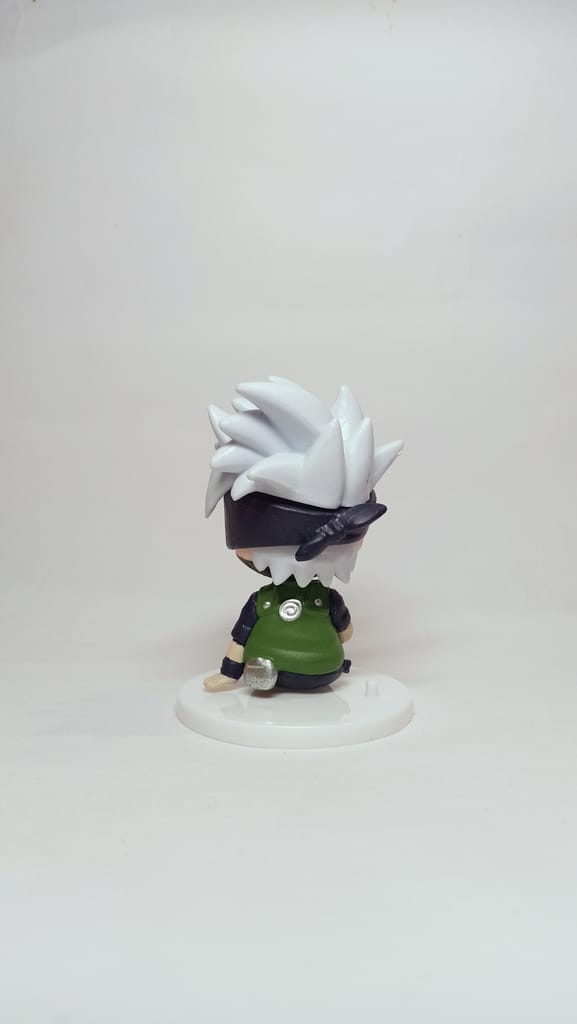 Kakashi Hatake Mini Sitting Action Figure 8 cm | Cute Chibi Anime Collectible from Naruto view 2