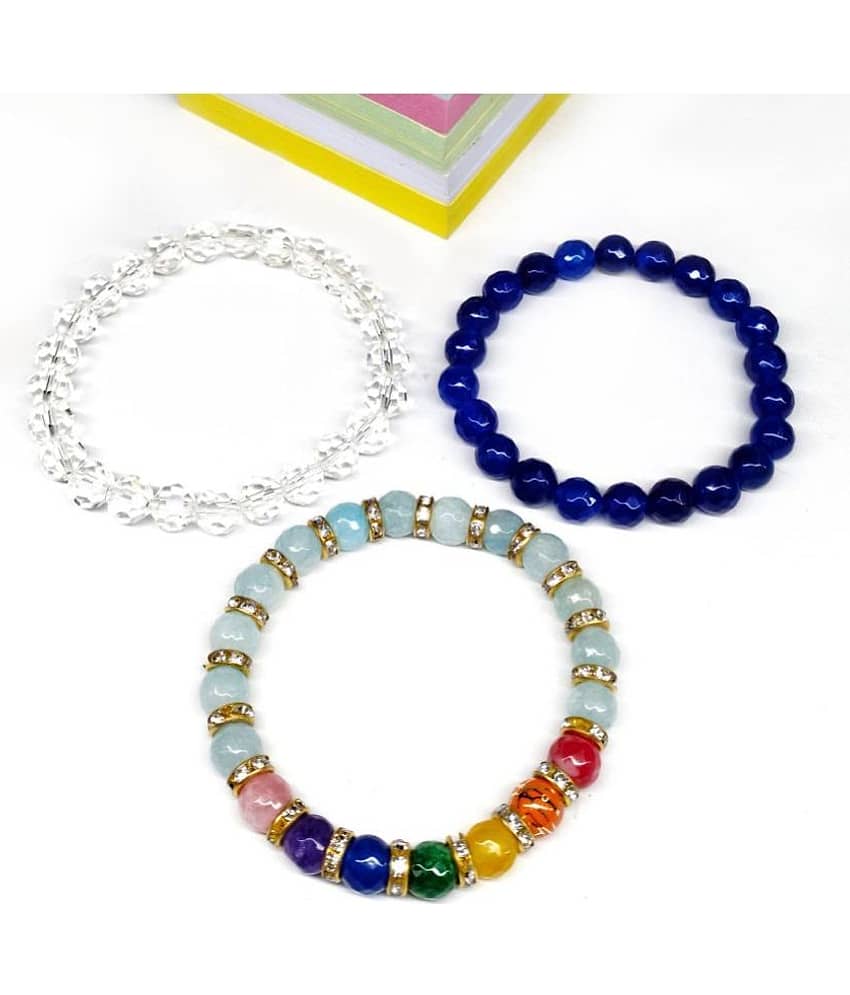 DAIVYA WELLNESS - Multicolor Bracelet ( Pack of 3 ) view 2