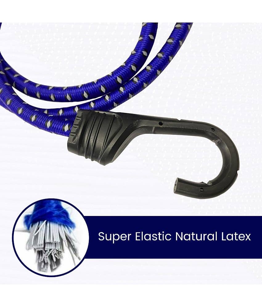 Grand Pitstop Reflecting Bungee Cord (42Inch)- Set Of 2 - Blue view 2