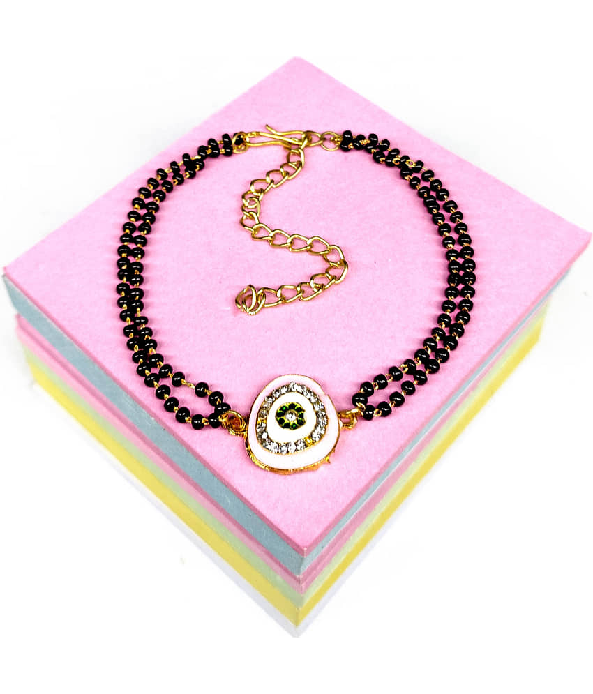 DAIVYA WELLNESS - Black Bracelet ( Pack of 1 ) view 2