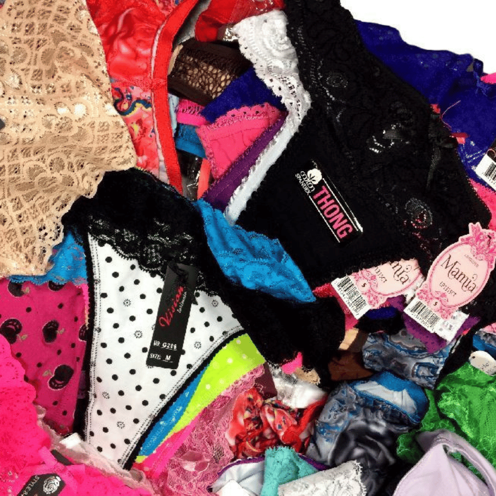 12-Piece Assorted Luxury Panties Wholesale Lot view 2