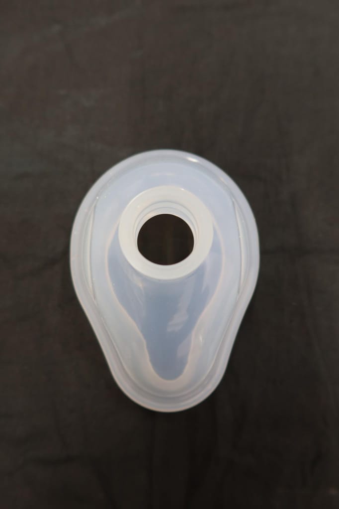 FAIRBIZPS Silicone Face Mask Size 4 (Adult) | Soft, Medical-Grade Anaesthesia Mask | Reusable & Autoclavable | Comfortable Fit with Airtight Seal view 2