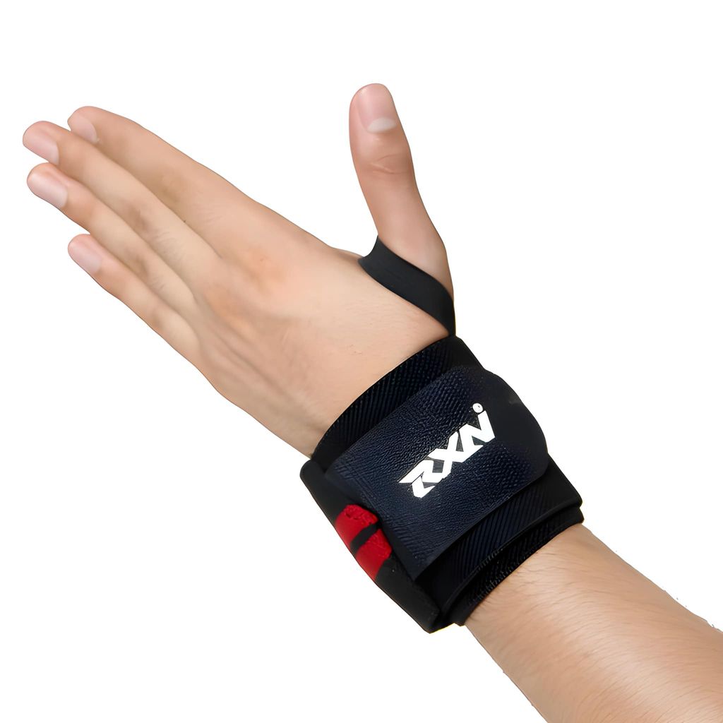 Premium Weight Lifting Wrist Support Straps with Anti-Slip Grip | Heavy Duty Gym Wrist Wraps for Deadlift, Pull-Ups, Rowing & Strength Training (Original) view 2