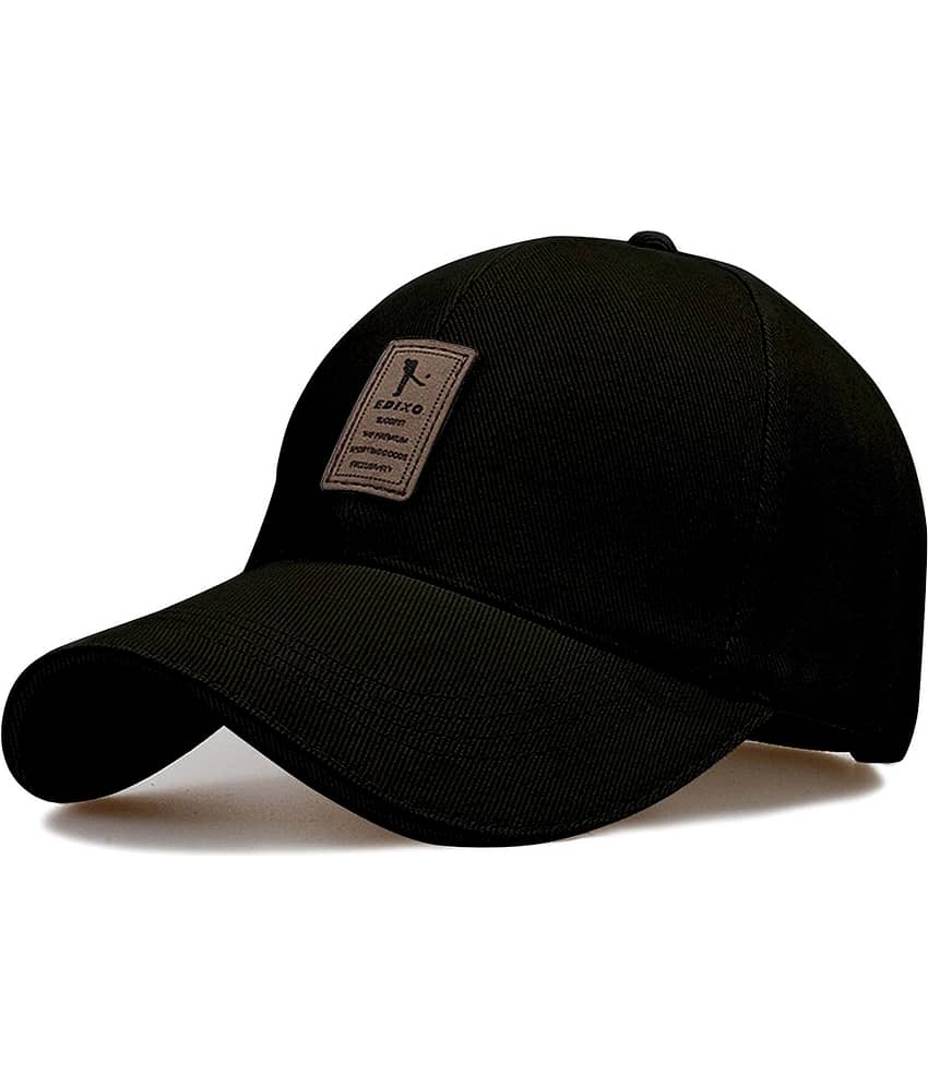 Bolax Pack of 3 Cotton Men's Cap ( Black ) view 2