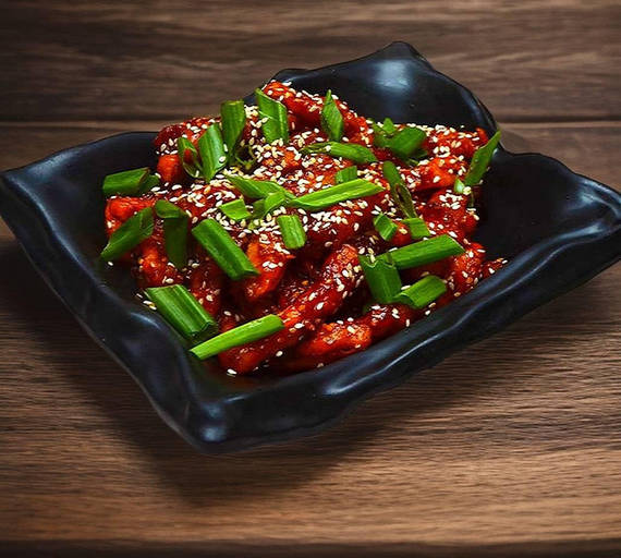 Honey Chilli Potato