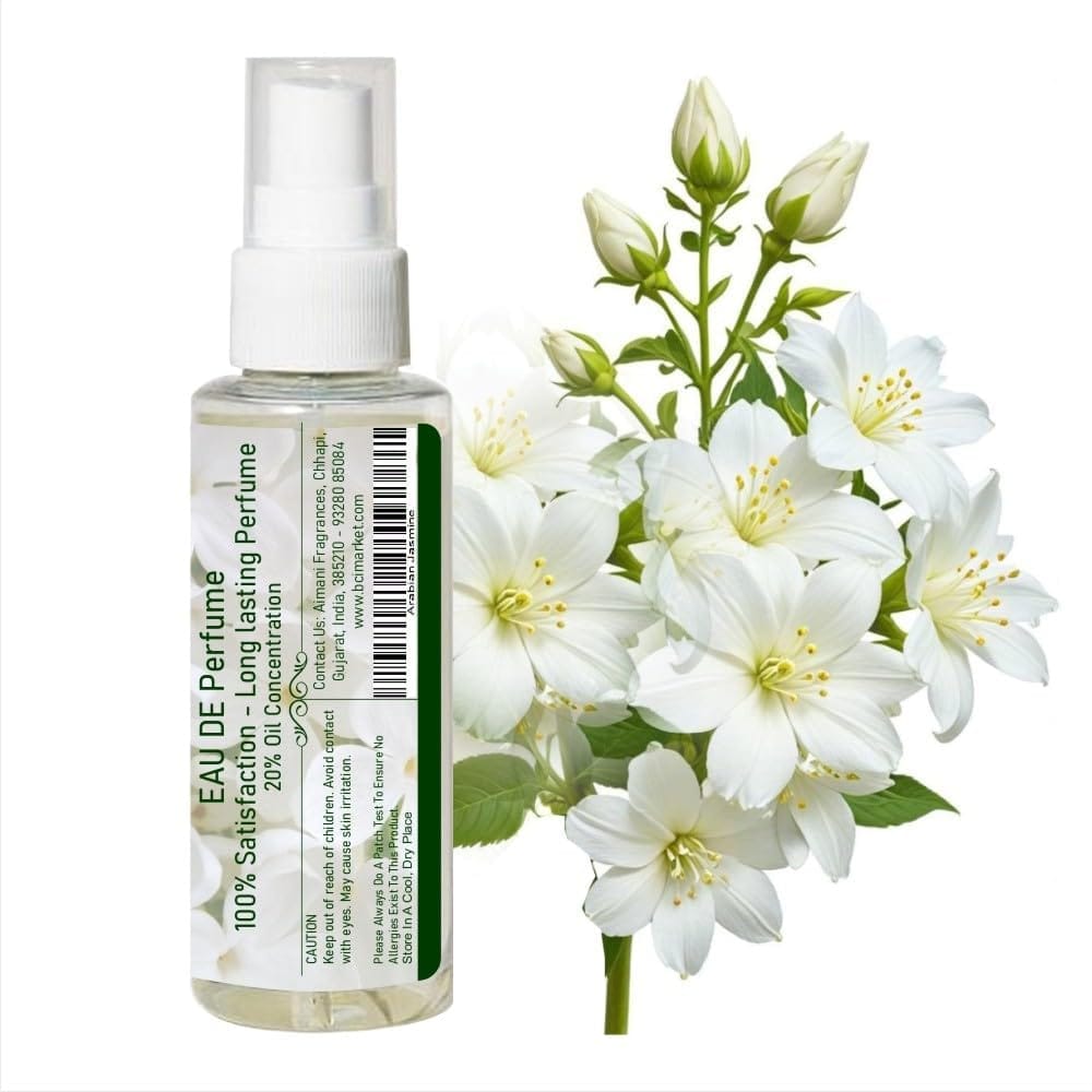 Aimani Arabian Jasmine Mogra Attar Perfume | Long Lasting | for Women Special | 50ml Perfume Spray view 2