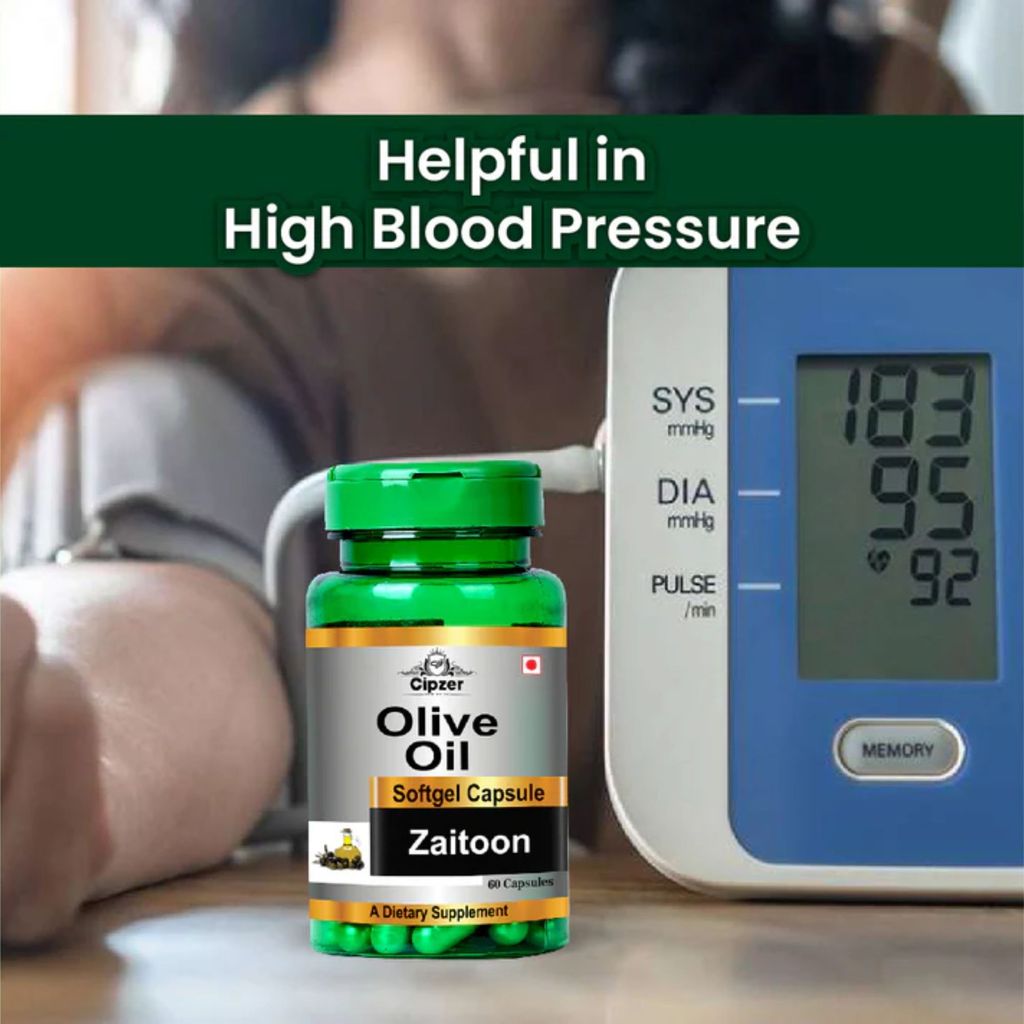 Cipze Olive Oil Soft Gel (30 Capsules): For Heart Health, Antioxidant Support, and Wellness view 2