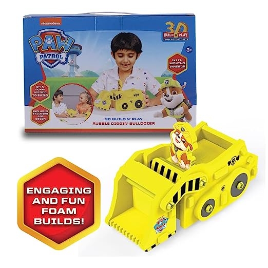 3D Build N' Play Paw Patrol Rubble view 2