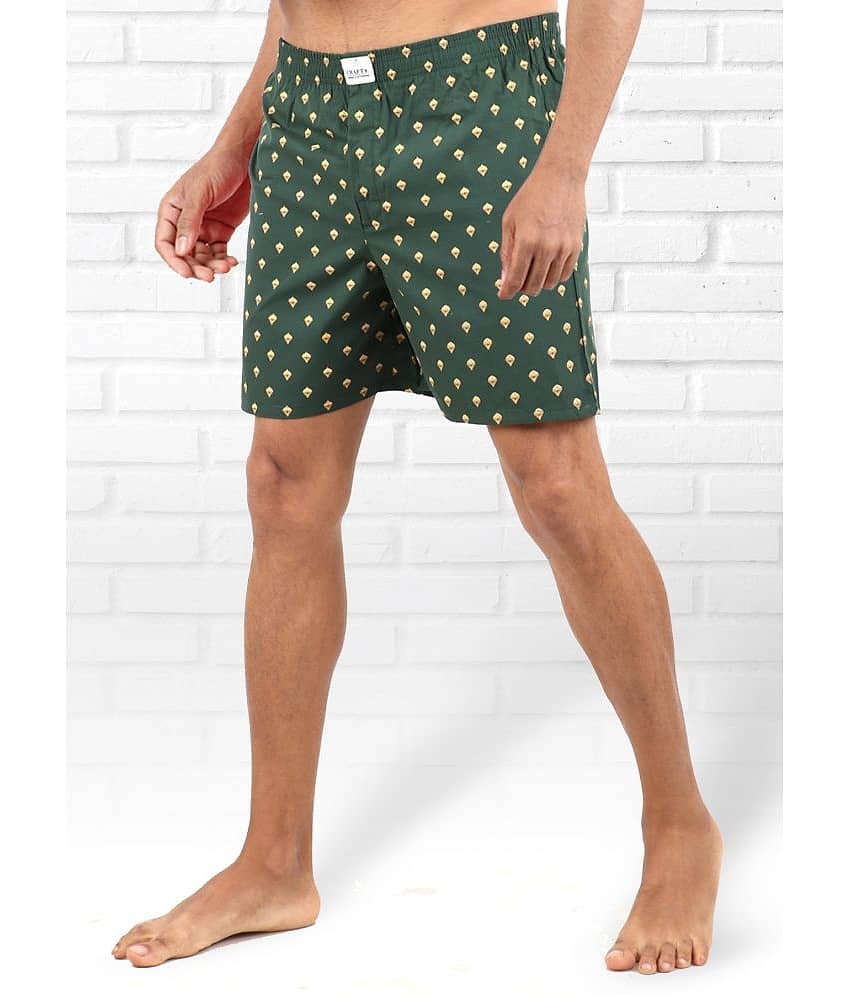 Supersquad Pack of 2 Cotton Boxers For Men's ( Multicolor ) view 2