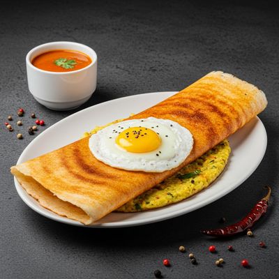 Egg Dosa (Breakfast)