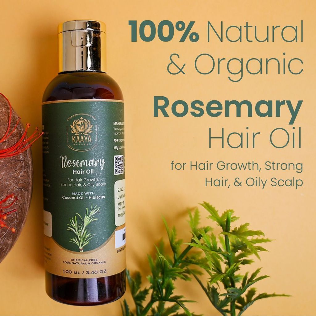 Kaaya Natural Rosemary Hair Oil view 2