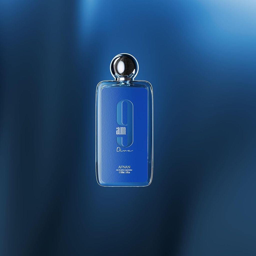 Afnan 9AM Dive Eau De Parfum 100ml – Invigorating Aquatic Aromatic Fragrance For Men view 2