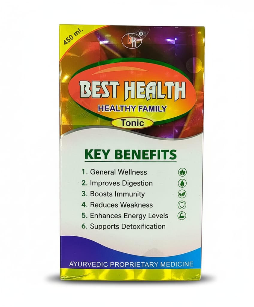 Best Health Syrup (Pack of 2) - Natural Herbal Ayurvedic Tonic for Vitality, Immunity & General Wellness view 2
