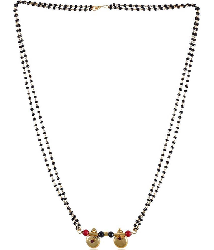 JIPPA Golden Mangalsutra ( Pack of 1 ) view 2