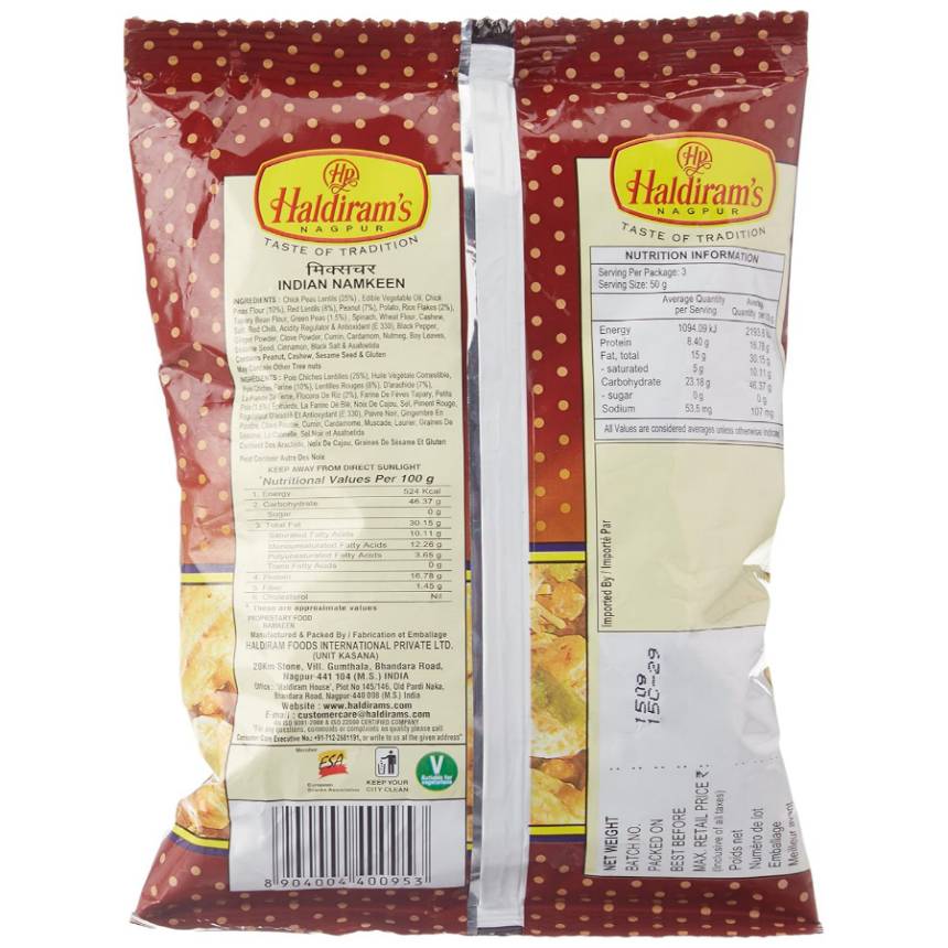 Haldirams Mixture 150 Gms view 2