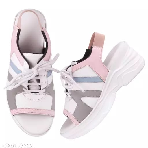 Sona Creations new Stylish Shoes cum wedges for women view 2