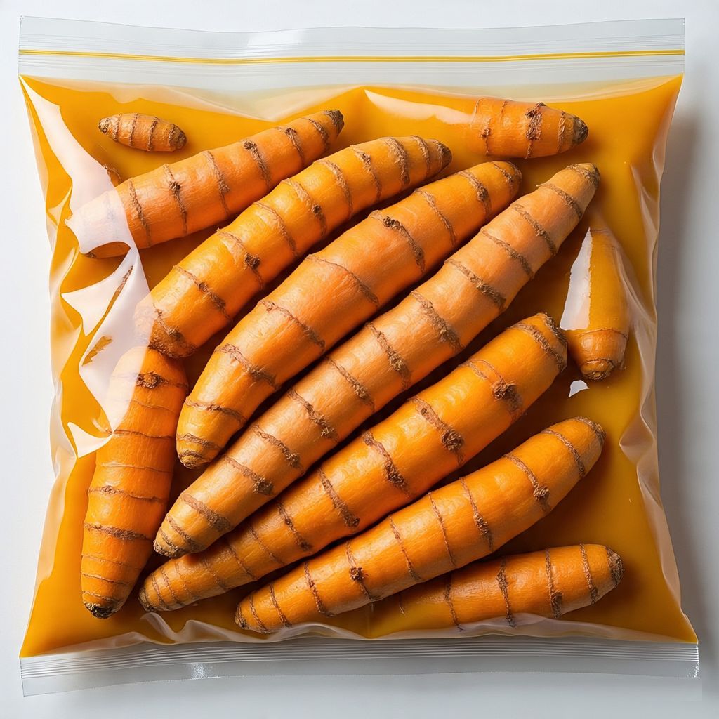 Turmeric Roots | Kachchi Haldi - 1Kg view 2