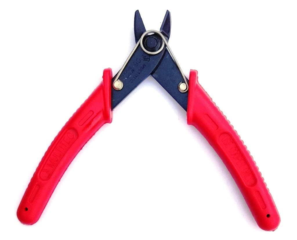 MULTITEC 06 Micro Shear | Cut Wires from 0.8 mm to 1.4 mm | Wire Cutter | Alloy Steel | Long Handle | Pack of 10 view 2