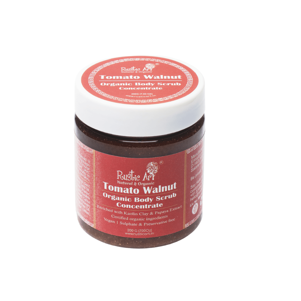 Tomato Walnut Body & Face Scrub Concentrate (200gm) view 2