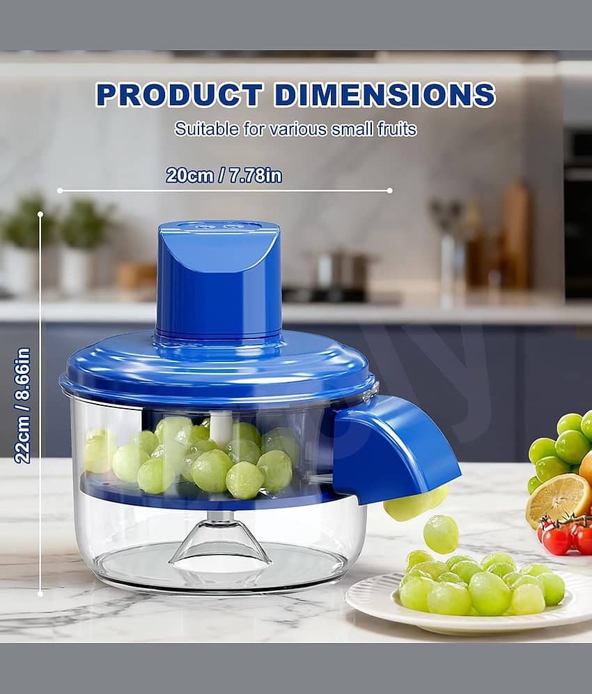 RAMDEV ENTERPRISE Electric Peeler Machine for Garlic & Small Fruits - Quick Automatic Peeler for Grapes, Tomatoes, Garlic with 200mm Stainless Steel Blade, for Home and Commercial Use view 2