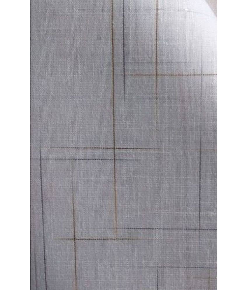 Makhanchor - White Linen Men's Unstitched Shirt Piece ( Pack of 1 ) view 2