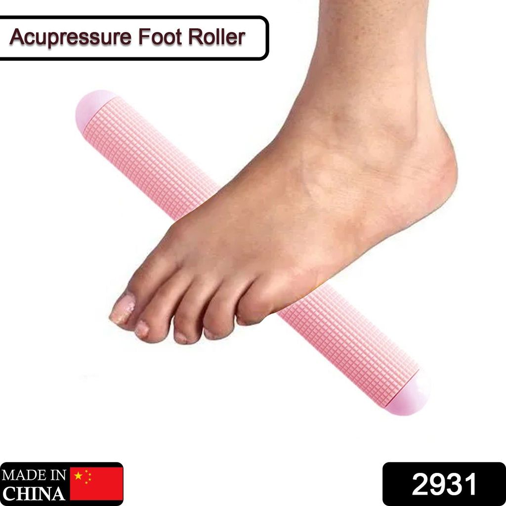 Acupressure Foot Roller Plastic With Massager Multicolor Plain Relief And Body Care view 2