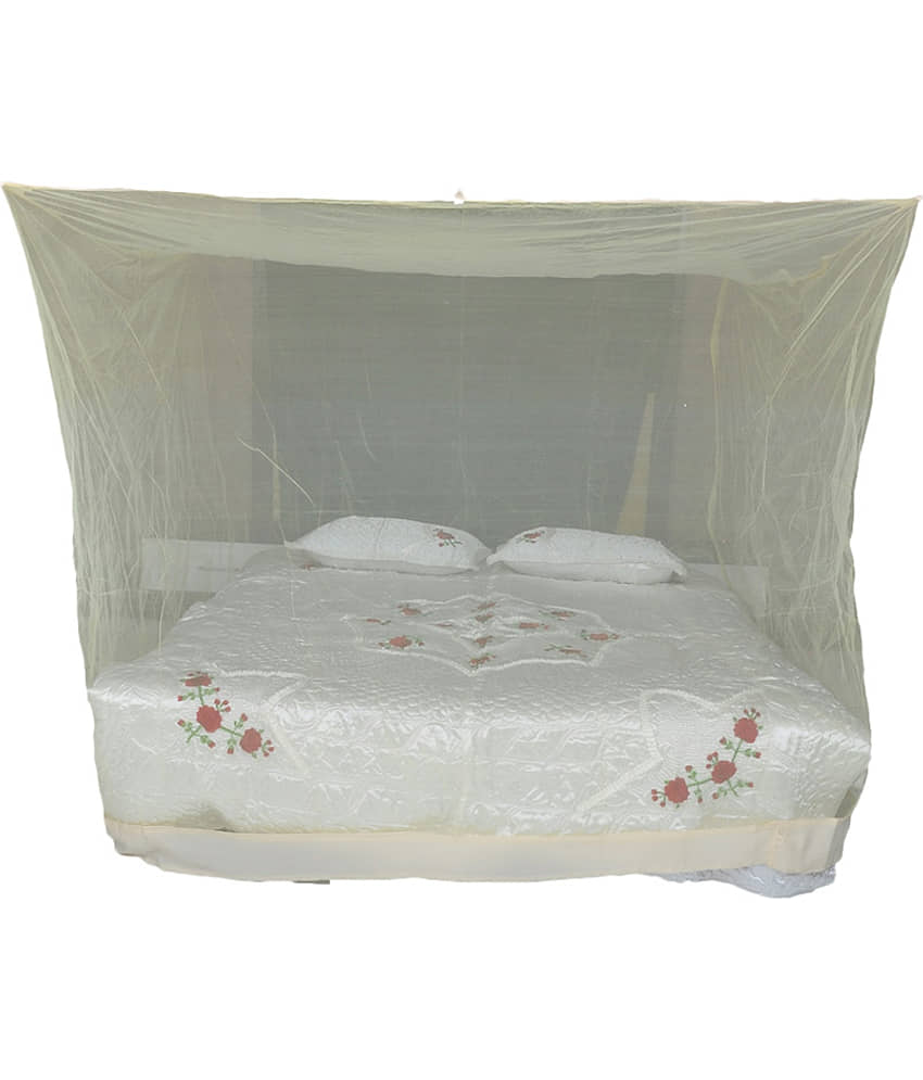 Riddhi Mosquito Net, Machardani Double Nylon Plain Hanging Mosquito Net, Machardani