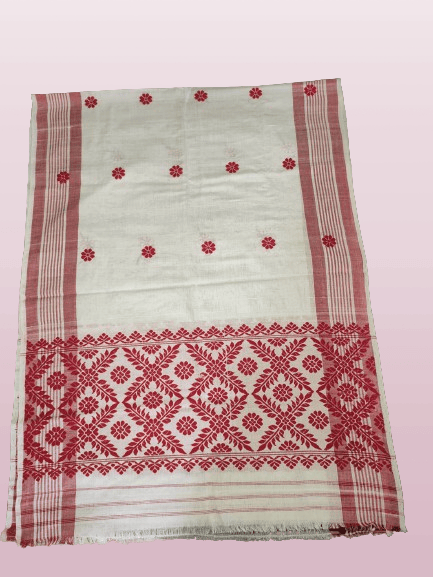 Assamese Cotton Gamocha view 2