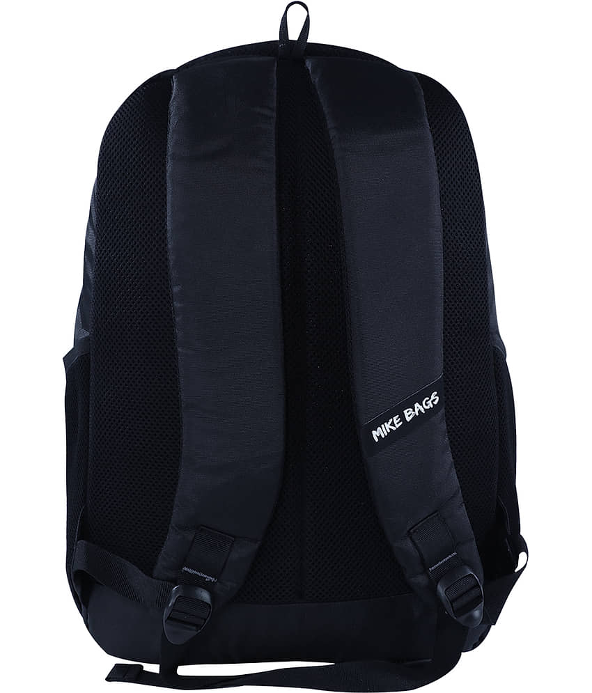 mikebags 37 Ltrs Black Polyester College Bag view 2