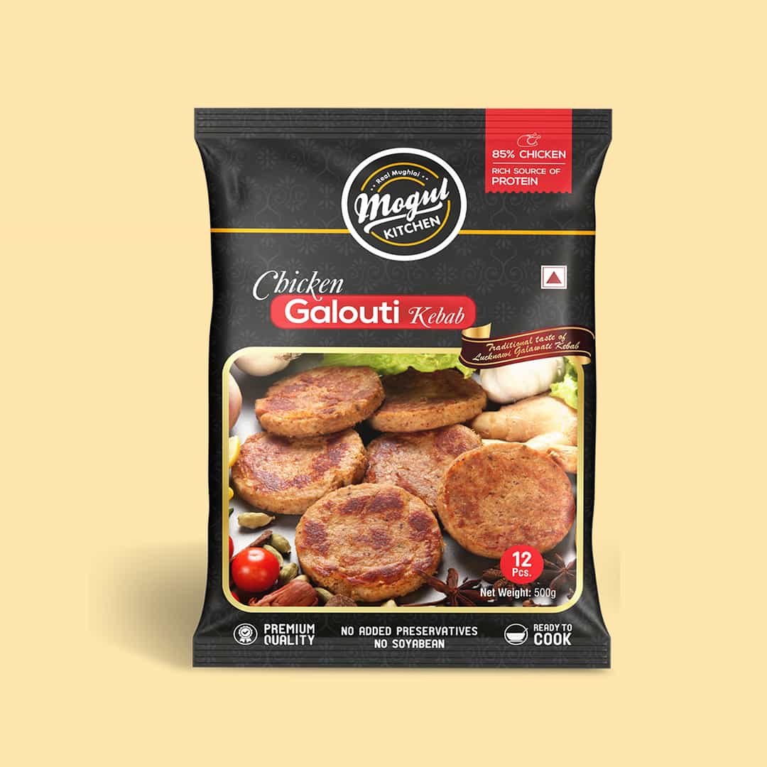 Mogul Kitchen Chicken Galouti Kebab, 500 gm