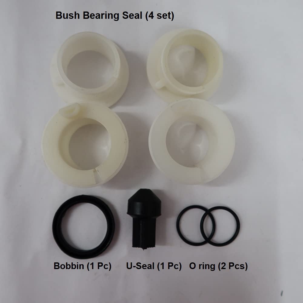 FAIRBIZPS Afridev Handpump Spare Parts Bush Bearing Seal 4Pcs, Bobbin 1Pc, U-Seal 1Pc, O-Ring 1Pc view 2