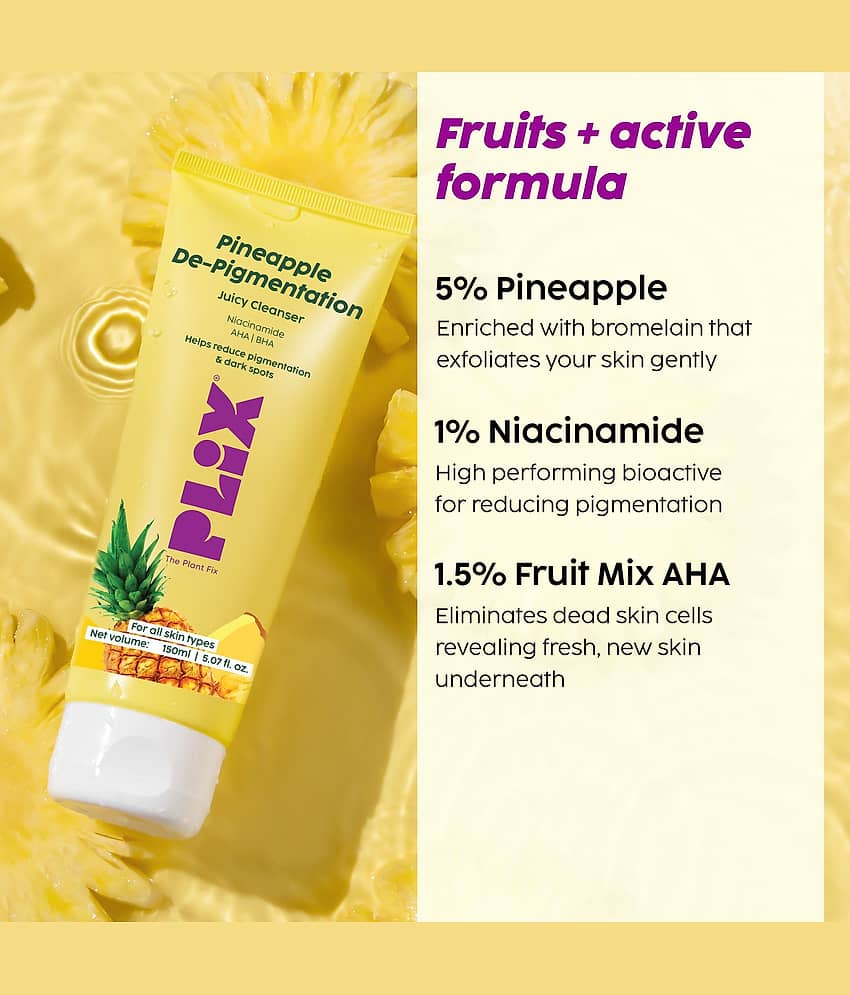Plix - Daily Use Face Cleanser For All Skin Type 150 mL ( Pack of 1 ) view 2