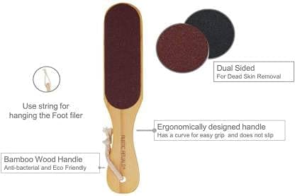Elecsera Foot Scrubber Scrapers For Pedicure For Home And Salon Use (PACK OF 2) view 2