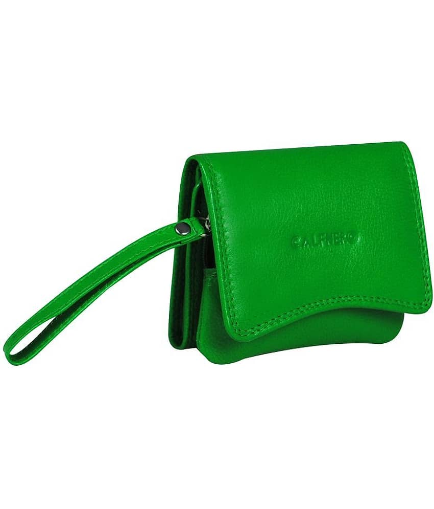 Calfnero Green Wallet view 2
