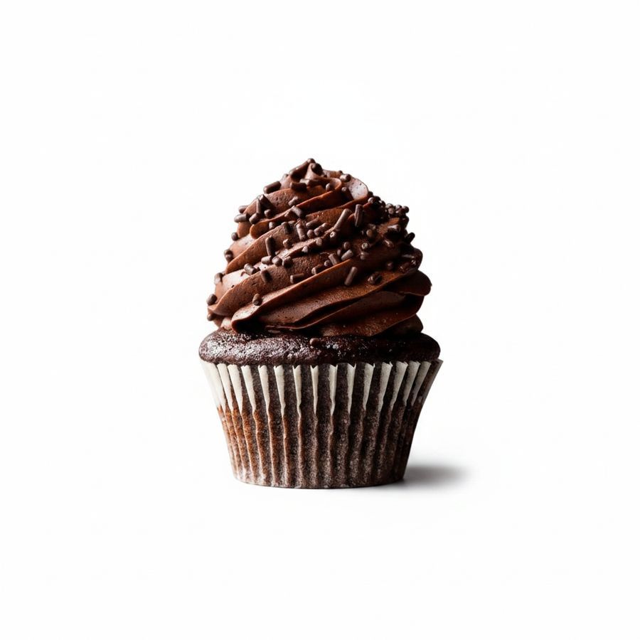 Decadent Chocolate Cupcake - 240 gm - Single piece cupcake view 2