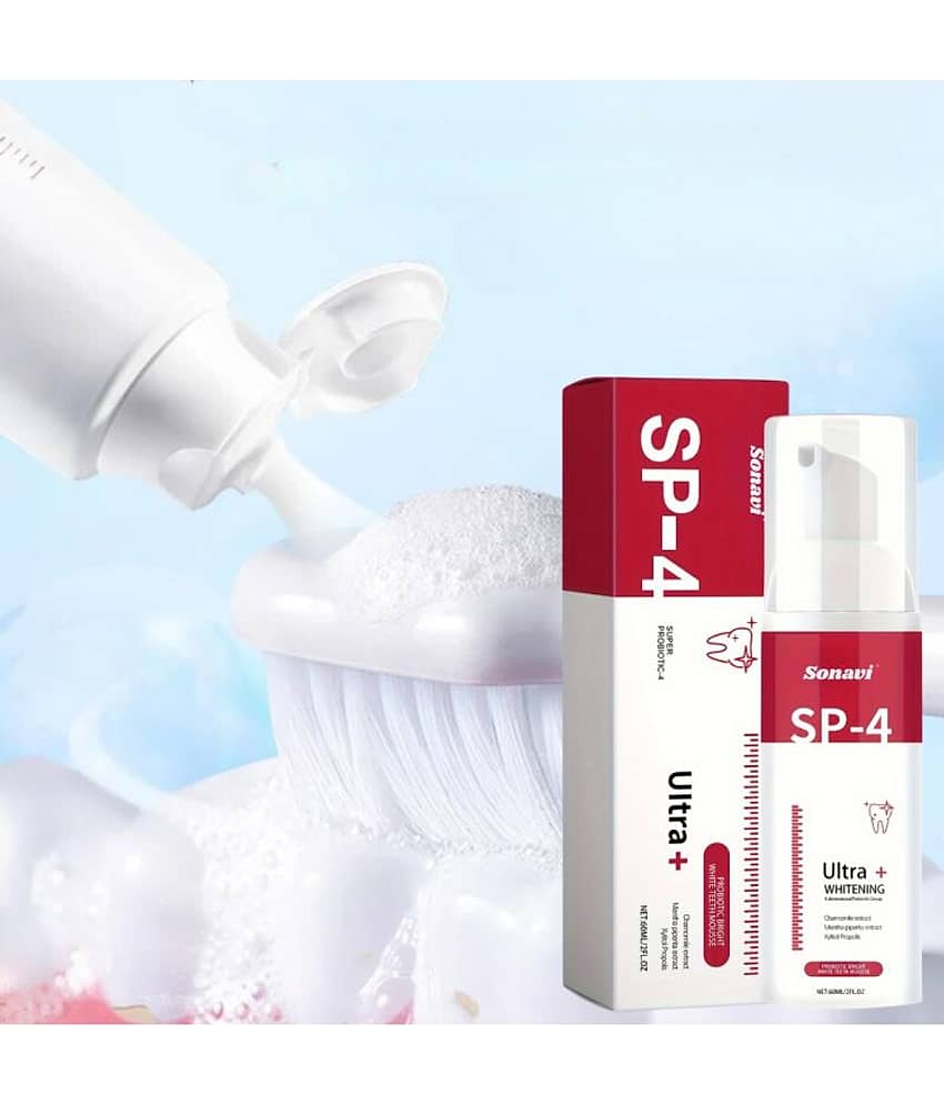 Sonavi Teeth Whitening foam, 60 ml (Pack of 1) view 2