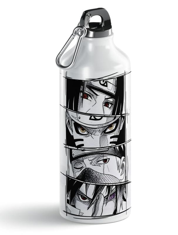 Itachi Uchiha 750ml Printed Aluminum Gym Water Bottle view 2