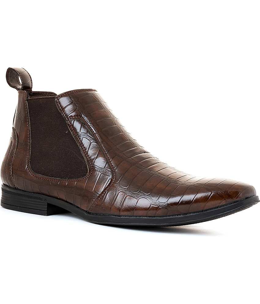 Khadim's - Brown Men's Chelsea Boots view 2